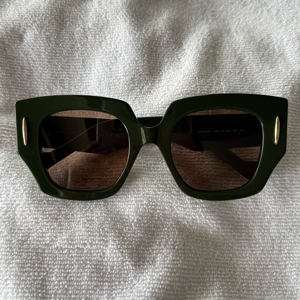 Loewe 50mm Green Sunglasses